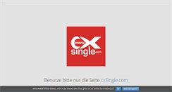 Desktop Screenshot of cxsingles.com